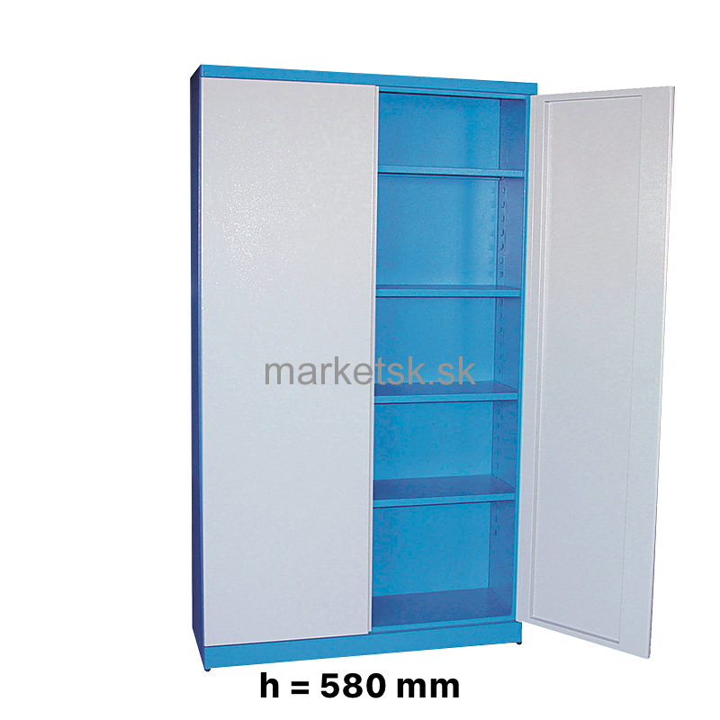 Dielenská zostava T1600A - 270 x 68 x 196 cm